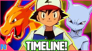 The Complete Pokemon Anime Timeline! | Part 1: The Original Series (Kanto, Orange Isles, \& Johto)