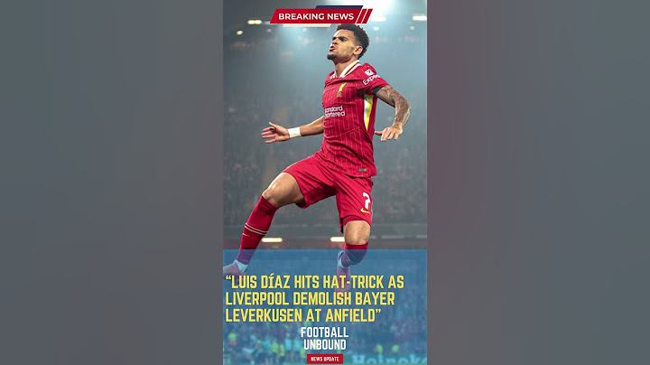 Luis Díaz Hits Hat-Trick as Liverpool Demolish Bayer Leverkusen at Anfield#FootballUnbound #Football