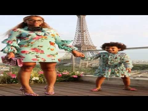 Video: Beyonce And Blue Ivy Pose In Identical Dresses In Paris