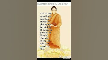 Công đức niệm Phật không thể nghĩ bàn xin hãy thường niệm A Di Đà Phật 🙏