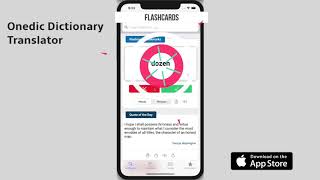 Onedic Dictionary Translator for iPhone, iPad screenshot 5