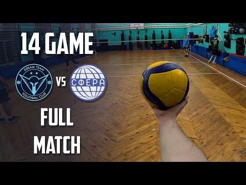 First Person Volleyball | «Dream Team» vs «Sfera-PMG» | Major League B | Season 2024