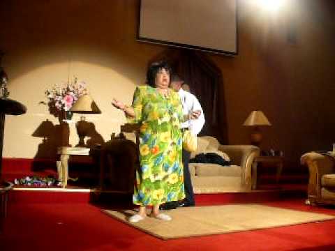 Denise Morris Sings "Yes" Dramatic Stage Play "A C...