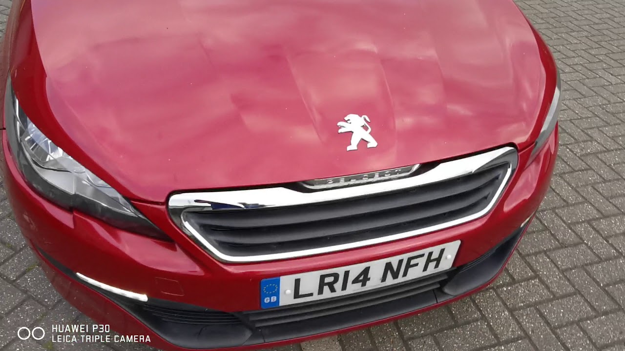 Peugeot 308 1.6 THP engine sound