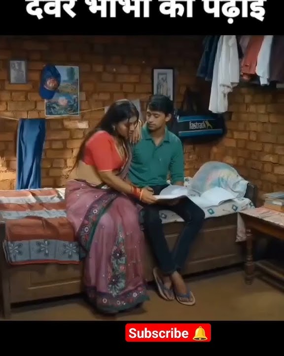 Devar Bhabhi Romance 🤤#kiss #cleavage #couple #romance #devar #viral #shorts #webseries