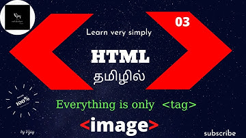 how to use img tag in html | tamil | by vijay