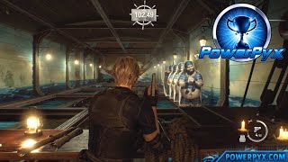 Resident Evil 4 Remake - Trick Shot Trophy / Achievement Guide (Shoot 5 Targest with 1 Bullet) screenshot 5