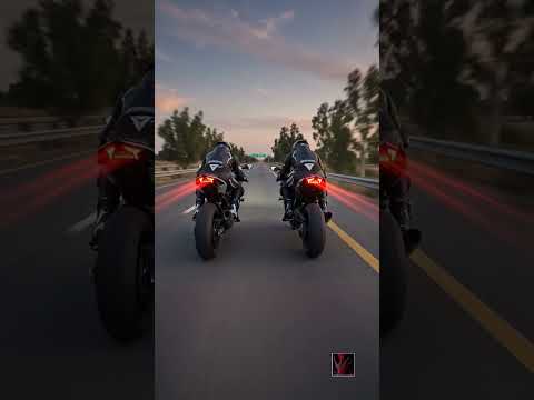 kawasaki h2 and bnw s1000rr drag race 😱 #kawasaki #bmw #h2 #s1000rr