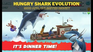 Hungry Shark Evolution MOD APK Offline, Mediafire Download Link, All Shark Unlocked. screenshot 2