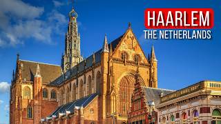 Haarlem Walking Tour 4K – One of Holland’s Most Beautiful Cities