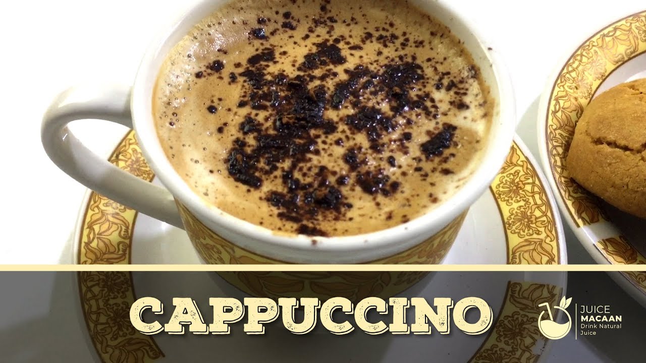 Cappuccino at Home only 3 Ingredients - YouTube