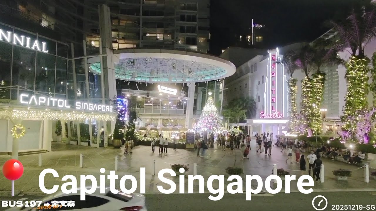 BUS 197 →  芽笼一带 Geylang Road → 桥北路 along North Bridge Rd → Bras Basah Complex → Capitol Singapore ..