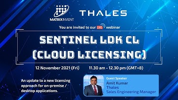 Sentinel LDK CL (Cloud Licensing)