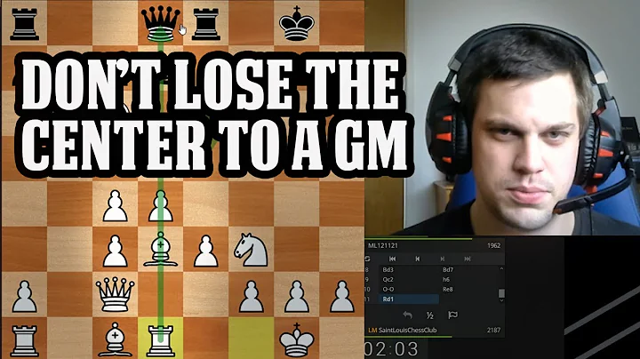 Don't Lose the Center to a GM! | GM Steven Zierk P...