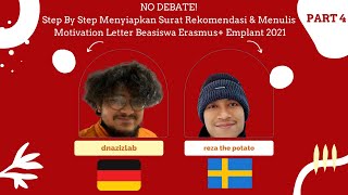 KUPAS TUNTAS PENULISAN MOTIVATION LETTER BEASISWA ERASMUS+ PROGRAM EMPLANT 2021 & SURAT REKOMENDASI