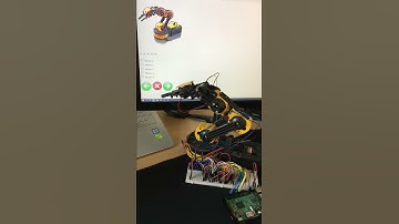 velleman robotic arm ksr10 webserver