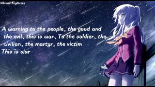 Nightcore- This is War [Lyrics/Female Version] ✓
