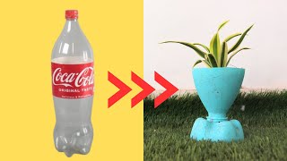 From Trash to Treasure: DIY Plastic Bottle Flower Pot