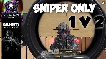 Call Of Duty | Sniper Only | 1 V 2 Gameplay | Insane Nuketown Sniping