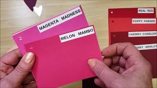 StampinUp! Color Collections & Red Options
