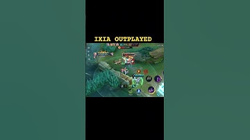 IXIA OUTPLAYED 😱 #ixia #mobilelegends #ixiatopglobal #mlbb #ixiabuild
