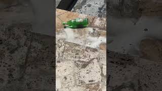 Breaking glass bottles #ROLLING #BOTTLES#SHORTS#VIDEO