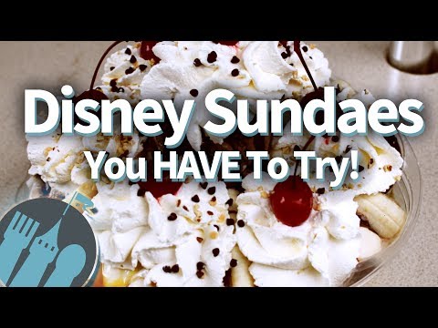Ultimate Disney Sundaes You HAVE To Try!
