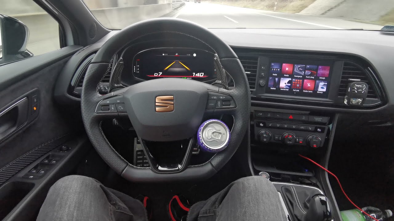 Seat Leon Cupra 5F 4drive ACC + Lane Assist + 😉 YouTube