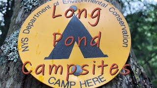 Long Pond  Walk thru of 13 Selected Primitive Campsites  Exploring St Regis Canoe Wilderness 1080P