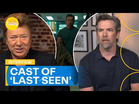 Patrick Brammall and rising Aussie star thrill in 'Last Seen' | Today Show Australia