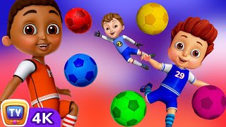 learn colors football chuchu tv funzone games chuchutv100m