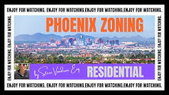 Phoenix R1-6 Residential Zoning District explained 