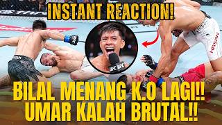RAIN K.O!! INSTANT REACTION UFC SHANGHAI : NURMAGOMEDOV VS YADONG | HASAN VS ROJAS #ufc