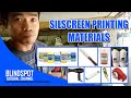 SILKSCREEN PRINTING MATERIALS -full tutorial- (vlog#14)