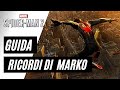 Marvel&#39;s Spider-Man 2 - TUTTI I RICORDI DI MARKO (GUIDA AL TROFEO 🏆 GRANELLI DI SABBIA)