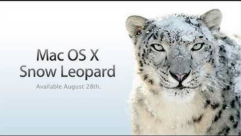 Snow Leopard: New Features