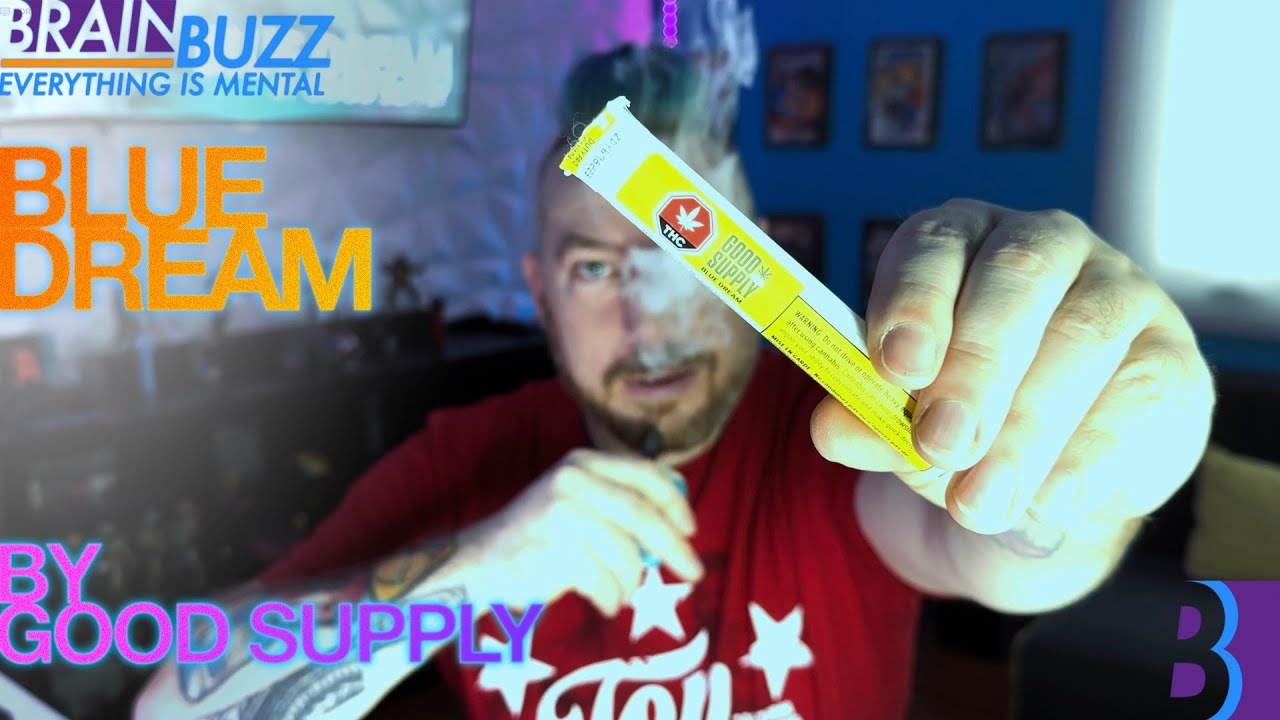 87% THC Vape Cart: Blue Dream by Good Supply
