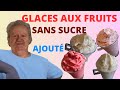 Glaces aux  fruits