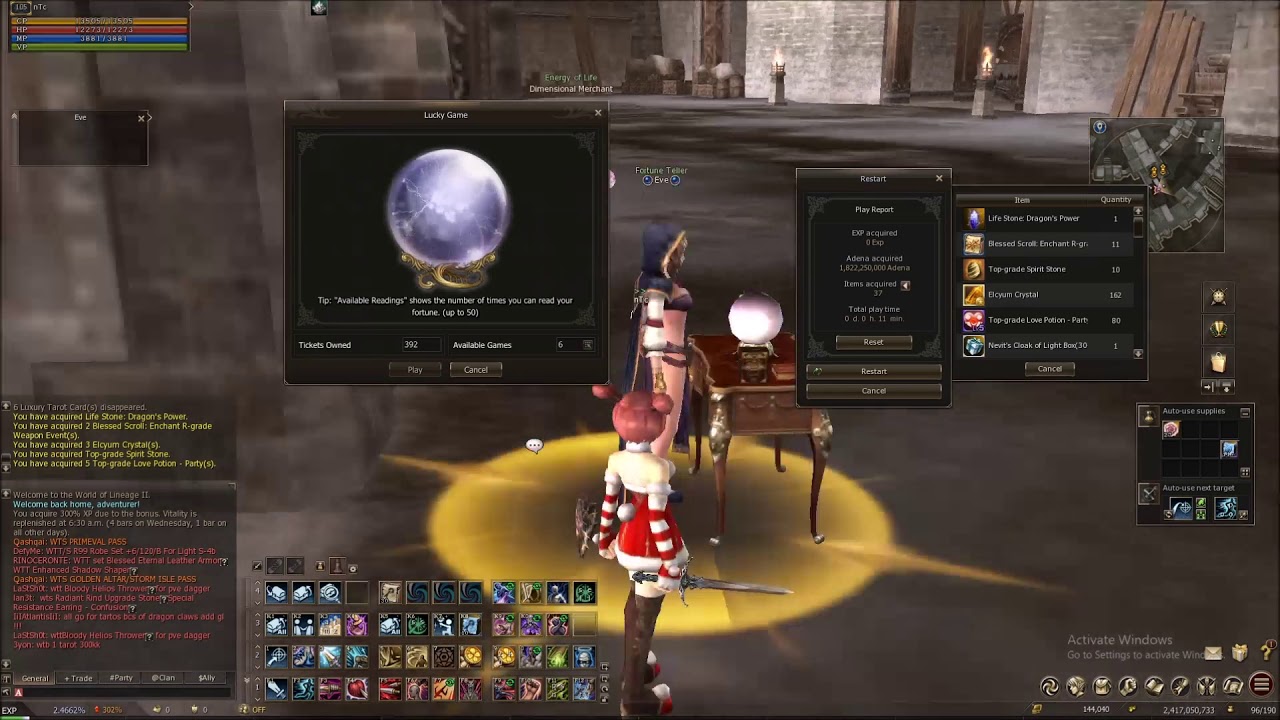 644x Tarot/New! Lineage2 eu official server Core - YouTube