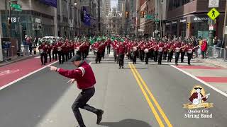 QCSB 'MacNamara's Band'  2024 Philadelphia St. Patrick's Day Parade