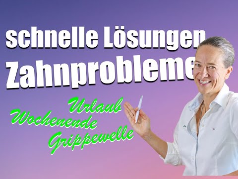 ZAHNKRONE rausgefallen; wackelnder MILCHZAHN; TIPPS und TRICKS , FRAG ZAHNÄRZTIN Dr. Andrea Jacob