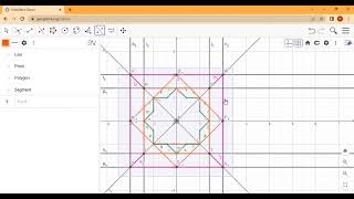 Islamic Geometric Design by GeoGebra: Menara Kembar Bank Rakyat screenshot 3