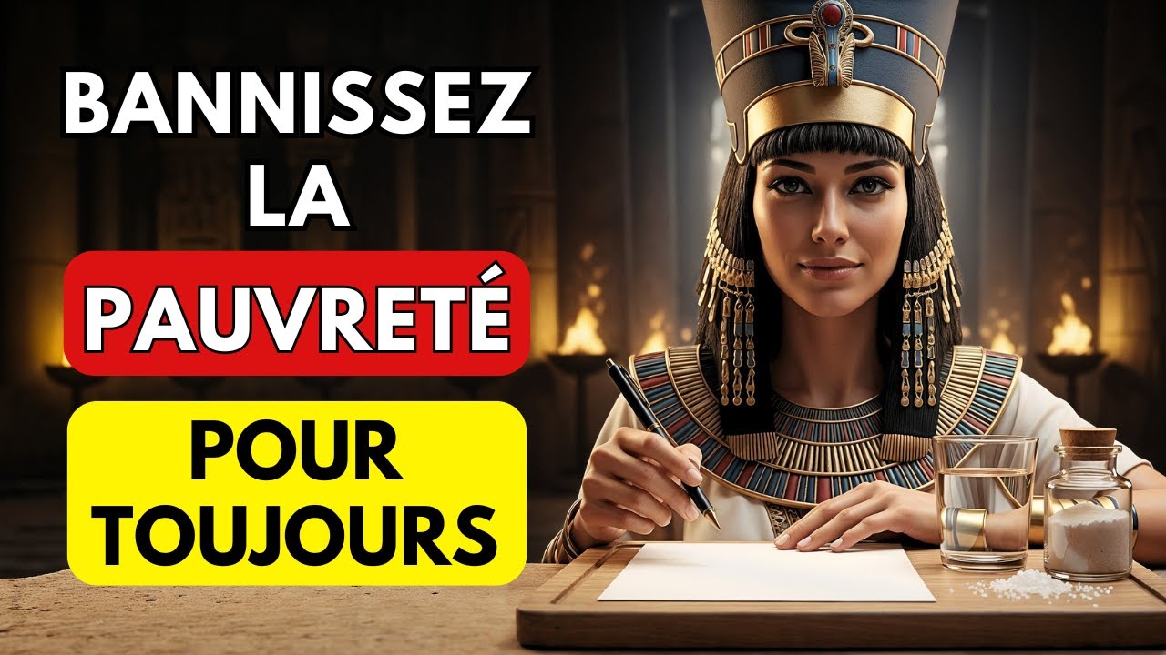 Le secret de l'Égypte Ancienne pour METTRE FIN à la pauvreté POUR TOUJOURS (rituel révélé pour 2025)