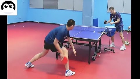 【table tennis】Zhang Jike teaches you to train like the Chinese national team! Forehand footwork