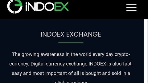 Indoex Exchange - how to buy and sell on indoex | Valucop