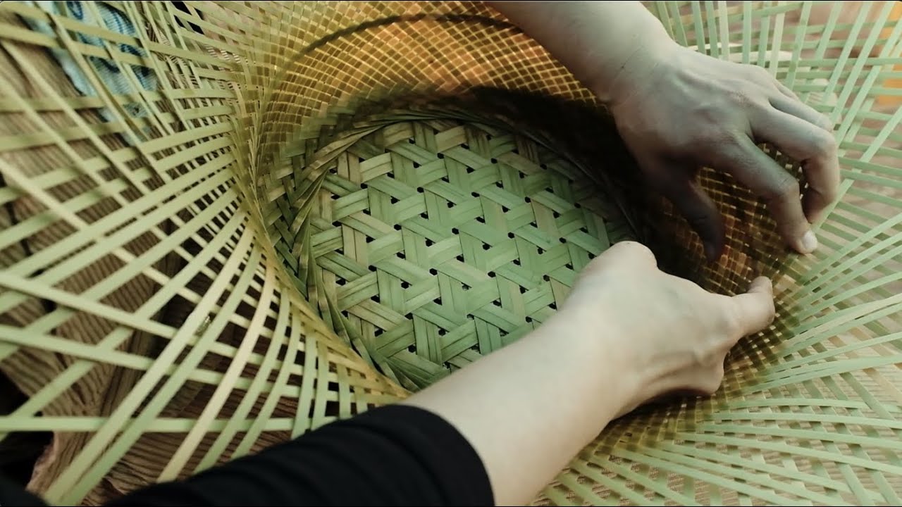 죽공일지 ep01 - 이중 둥근바구니 만들기 (Making bamboo basket)