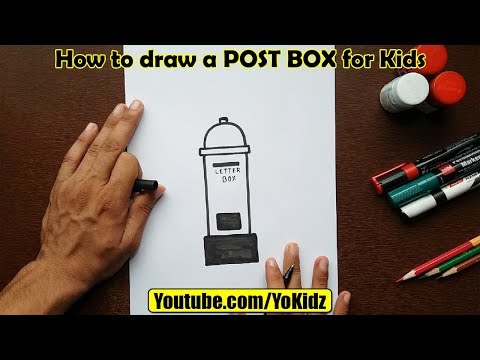 How To Make Post Box With Chart Paper