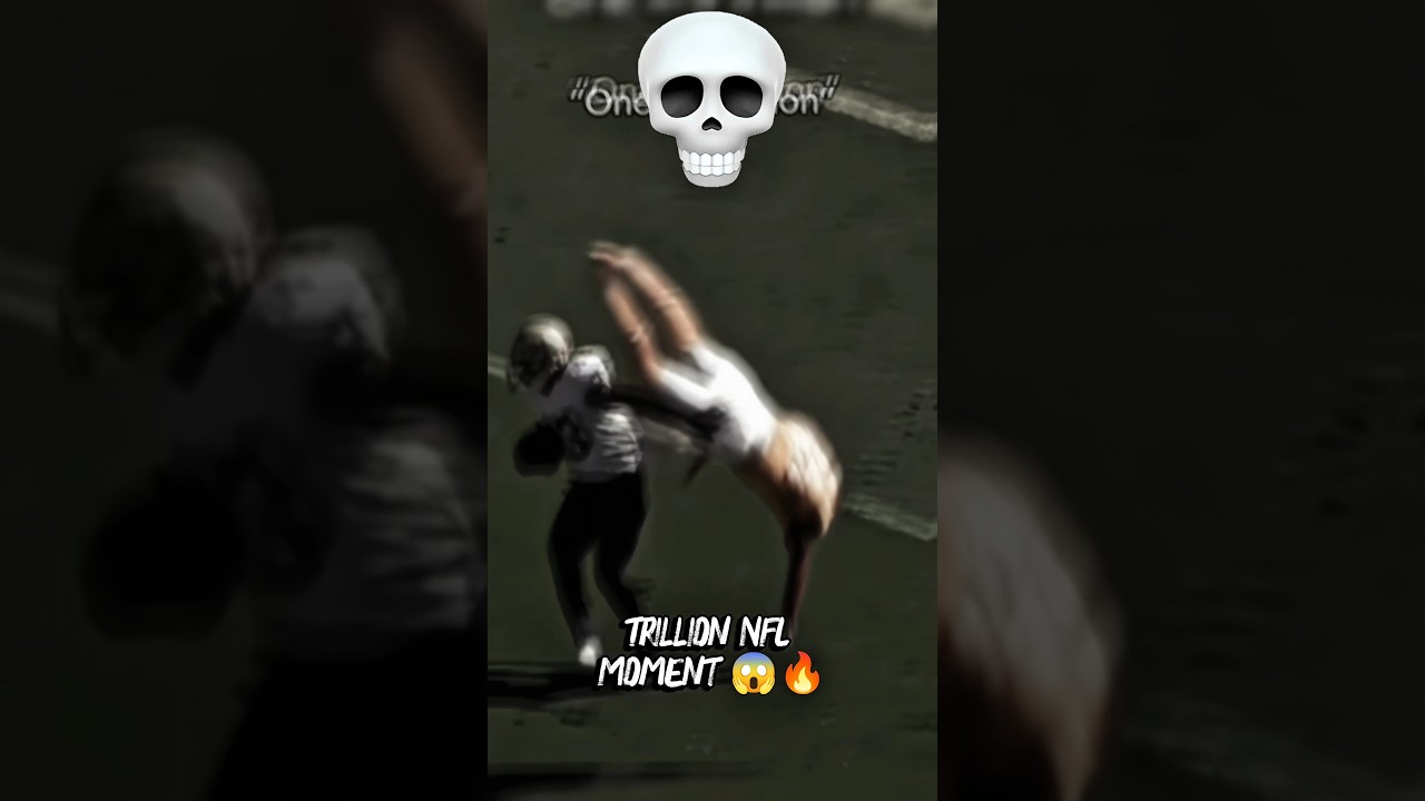 Trillion NFL Moment 😱🔥#NFL #Football #NFLHighlights #Sports #Viral #Shorts #NFLShorts