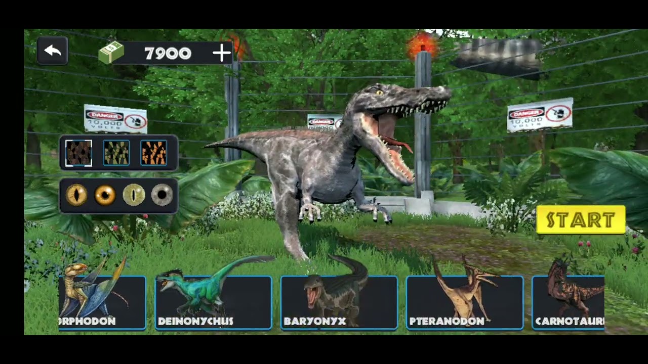 JURASSIC CLASH ALL DINOSAURES SHOWCASE