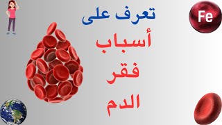 اعراض فقر الدم | اسباب فقر واعرض فقر الدم بسبب نقص الحديد